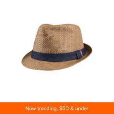 in stock Casual Brown Straw Cap, Levi's Casual Adjustable Hat, Casual Adjustable Levi's Hat, Straw Fedora Hat, Straw Fedora, Swim Trends, Mens Home, Kids Trend, Mens Trends