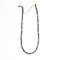 Wear your favorite stones to honor your cycle each month. 13 Gold Beads to represent the 13 Moon cycles of the year. 15-18" adjustable 14k gold filled entirely Gold Rondelle Beaded Necklace With Natural Stones, Lapis Lazuli Jewelry With Faceted Beads, Healing Lapis Lazuli Jewelry With Faceted Beads, Gold Rondelle Beaded Necklaces For Spiritual Style, Adjustable Yellow Gold Necklace With Gemstone Beads, Adjustable Single Strand Lapis Lazuli Necklace, Single Strand Lapis Lazuli Bead Necklace, Single Strand Lapis Lazuli Round Bead Necklace, Lapis Lazuli Crystal Necklace With Gemstone Beads