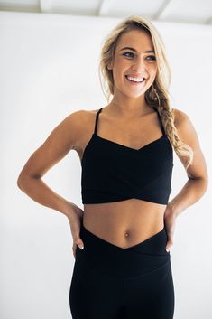 Looking for the perfect workout top? The buttery soft material and the cute criss cross detail in the front make our Penelope Criss Cross top a must have. Perfect for that pilates class you just signed up for. Pair it with our Penelope criss cross leggings for the perfect set you can wear anywhere! Layer it with a puffer for the ultimate cool weather on the go look! Size Chart Features: criss cross front detail strap back detail buttery soft feel fabric content: 75% nylon : 25% spandex model is 5'7" wearing a small bust: 34B waist: 25" hips: 36" Cross Leggings, Criss Cross Leggings, The Perfect Workout, Criss Cross Top, Perfect Workout, Cross Top, Small Bust, Workout Tops, Soft Material