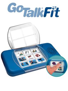 GOTALK FIT helps with a variety of communication needs. Students can communicate their wants and needs in the classroom and at home; give answers and ask questions; and create reminders for materials they need in class or for afterschool programs. The easy-to-use handheld GoTalk communication device holds 4 or 9 messages per level, for a total of 12 or 27 messages. Each level has a different colored LED. To switch modes, press and hold the record button to hear one or two beeps. You can use it w Assistive Technology Devices, Adaptive Equipment, Special Needs Mom, Receptive Language, Output Device, Senior Activities, Wants And Needs, Assistive Technology, Communication Devices