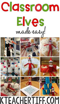 the classroom elves made easy for christmas