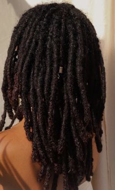 Thick Locs, Dreads Styles, Dread Hairstyles, One Year Ago