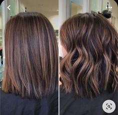 Brunette Hair With Highlights, Caramel Highlights, Brown Hair Balayage, Hair Color And Cut, Hair Inspiration Color, Fall Hair Colors, Shoulder Length Hair, Women Hairstyles