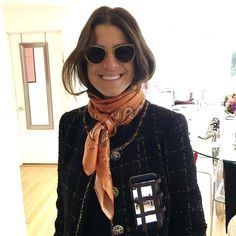 Untitled Wear A Scarf, Leandra Medine, Quoi Porter, A Jacket