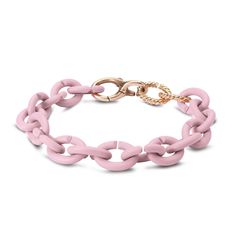 A pretty combination of Twisted Life single bronze links and Lush Blush Rubber X. This bracelet features seventeen Lush Blush Rubber links, 2 Twisted Life, Single Bronze Links combined with a Basic Bronze Lock. Each of the lightweight Rubber X links is designed with an X opening that makes it possible to adjust the bracelet size by easily adding or removing links to make it the perfect fit for your wrist. The Rubber X links can be purchased individually to increase the size of the bracelet.The X Make Your Own Bracelet, Bracelet Sizes, Infinity Bracelet, Seventeen, Lush, Perfect Fit, Blush, Bracelet, Bra