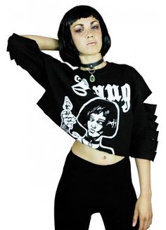 Ivory Jar Mathilda Cropped Sweater, £39.99 Street Wear