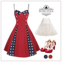 American Flag Dress, Flag Dress, Patchwork Designs, Strap Dress, Shine Bright, Petticoat, American Flag, Flag, My Style