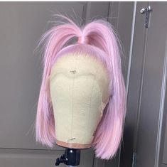 NHA Baby Pink Bob Lace Wig 10INCH – newhairagenda Drag Wigs, Hair Colorful, Coloured Hair, Pink Wig, Pretty Hair Color, Light Hair Color, Lace Hair, Front Lace Wigs Human Hair, Tickled Pink