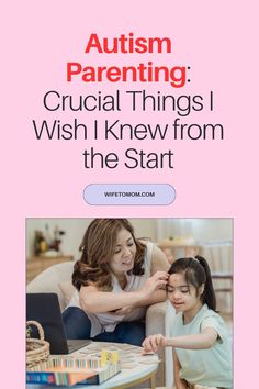 Important Things I wish I knew About being an autism parent Losing My Sanity, Early Intervention, I Wish I Knew, Family Activities, Parenting Tips, Parenting Hacks, Parenting