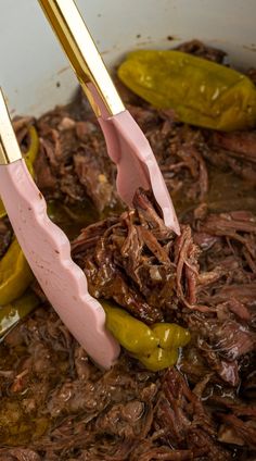 This unique recipe for Mississippi Pot Roast is full of flavor and the most tender roast you will ever try. - The Magical Slow Cooker