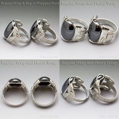 four different types of rings and their names