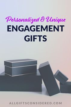 personalized and unique engagement gifts Unique Gift Guide, Unique Engagement Gifts, Personalized Engagement Gifts, Unique Engagement, Engagement Couple, Engagement Gifts