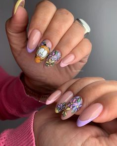 Cowboy Nails, Nail Art 3d, Retro Nails, Kiss Nails, Nail Drawing, Pretty Nail Art Designs, Disney Nails, Shellac Nails, Glitter Stickers