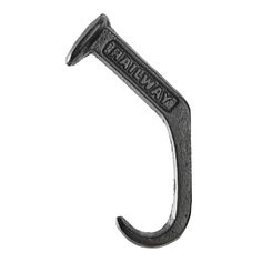 an iron hook with the word kawasaki on it