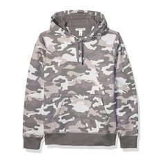 Amazon Essentials Men's (Or Women's) Grey Camo Fleece Hoodie. Size: M Never Worn, Like New!! Super Soft And Comfy, Cotton/Polyester Blend. Perfect For The Colder Months. From Smoke Free, Clean Home All Serious Offers And Bundles Welcome Camouflage Cotton Sweatshirt With Drawstring Hood, Camouflage Cotton Hooded Sweatshirt, Casual Camouflage Fleece Hoodie, Casual Camouflage Cotton Hoodie, Camouflage Cotton Sweatshirt For Winter, Camouflage Cotton Hooded Tops, Camouflage Cotton Winter Sweatshirt, Winter Camouflage Cotton Sweatshirt, Casual Camouflage Hooded Sweatshirt