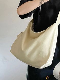 BirdinBag - Chic & Sleek Hobo Handbag Hobo Bag Patterns, Beige Bag, Hobo Handbag, Word Wrap, White Space, Hobo Handbags, Black Handbags, Hobo Bag, Bag Pattern