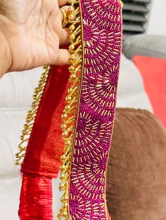 Designer type stone and bead work cloth hip/ saree belt . Very light weight and suitable for sarees gowns and western wear.