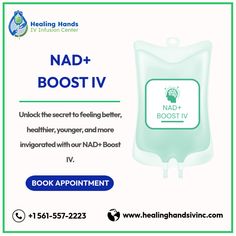 Embark on a journey of rejuvenation, benefiting your brain function, athletic performance, and potential cancer prevention with NAD+ IV therapy. Unlock the secret to feeling better, healthier, younger, and more invigorated. Feeling Better, Healing Hands, Medical Technology, Athletic Performance, Brain Function, Take The First Step, Your Brain