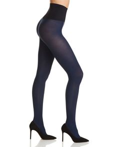 Commando Tights - Ultimate Opaque Color #H70T2 Sleek Stretch Hosiery, High Waist Hosiery For Night Out, High Waist Tight Hosiery For Night Out, Tight Elastane Hosiery For Night Out, Tight High-cut Legwear For Night Out, Tight High Waist Hosiery For Night Out, Tight High-waist Hosiery For Night Out, Stretch High Waist Tights For Night Out, High Stretch Elastane Tights For Night Out