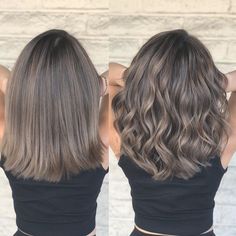 Ash Brown Balayage Cool Tone, Dark Ash Brown Hair Color Brunettes, Soft Balayage On Dark Hair, Balayage Hair Asian, Blended Brunette, Asian Highlights, Haircut Transformation, Brunette Balayage Hair