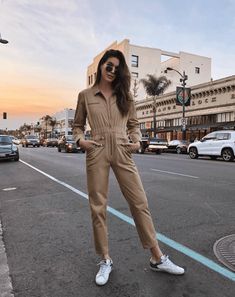 Women's Sexy Leather Khaki Boiler Suit Jumpsuit Styling, Style Moodboard, Rompers Womens Jumpsuit, Chalkboard Ideas, Sock Boots, Late Winter