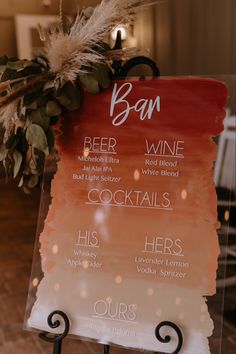 Ombré
Acrylic
Boho
Bar
Sign Rustic Acrylic Wedding Signs, Diy Acrylic Bar Sign, Limited Bar Wedding Sign, His Hers Bar Sign Wedding, Diy Bar At Wedding, Fall Wedding Bar Ideas, Diy Bar Menu For Wedding, Bar Ideas Wedding Receptions