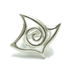 Sterling silver ring - R001615. Stamped 925. Approximate weight 9.0 grams. Front dimensions 3.4x3.6cm (1.36x1.44 inches). Adjustable size! All our jewels are made from solid sterling silver 925/1000 and are carefully crafted by hand in our family workshop. We dispatch your orders in 5 working days, worldwide and the postage is $5. We ship registered priority mail. Please allow 5-7 working days for delivery in Europe and 10-15 working days outside Europe. For any questions - please do not hesitat Handmade Sterling Silver Rings, Handmade Sign, Silver Jewels, Ear Jewelry, Handmade Sterling Silver, Sterling Silver Ring, Jewellery And Watches, Silver 925, Bulgaria