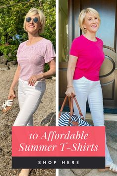 Get ready for sunny days with our top picks for 10 affordable summer t-shirts! These cute summer t-shirts are perfect for every occasion, whether you're hitting the beach or enjoying a casual day out. Stay stylish and cool without breaking the bank. Discover vibrant colors, fun prints, and comfy fits that make these affordable t-shirts a must-have for your summer wardrobe. Refresh your look with these budget-friendly finds and embrace the season in style! Light Summer Cardigan, Summer Tee Shirts, Wardrobe Refresh, Summer T Shirts, Lovely Lavender