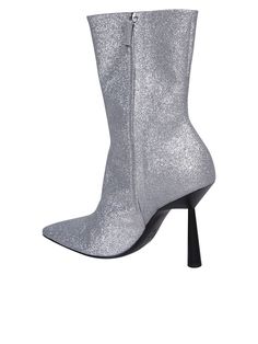 Heel: 10.5cmComposition: Simil Leather Glitter Ankle Boots, Gia Borghini, Zegna Shoes, Top Designer Brands, Sneaker Wedge, High End Fashion, Luxury Retail, Manolo Blahnik, Luxury Boutique