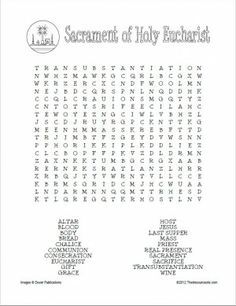 a crossword puzzle with the names and numbers for each word on it's page