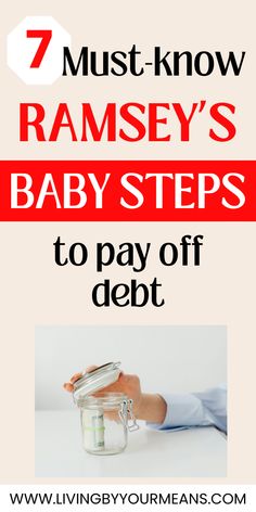 Best Dave Ramsey's Baby Steps To Pay Off Debts Dave Ramsey Baby Steps Snowball, Dave Ramsey Baby Steps, Better Money Habits, Debt Management, Save Money Fast, Dave Ramsey, Money Habits