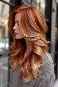 cute hair Red And Black Balayage, Red Balayage On Brown Hair, Copper Red Balayage, Dye Hairstyles, Balayage On Brown Hair, Black Balayage, Red Hair With Blonde Highlights, Copper Blonde Hair, Winter Hair Color Ideas