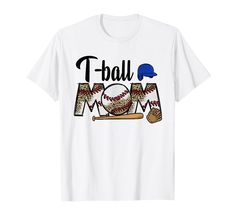 a t - shirt that says softball mom with a baseball bat and ball on it