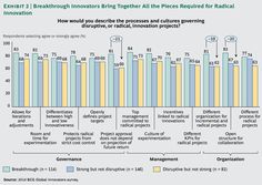 the bar chart shows that there are many different types of projects in each region, including innovation