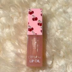 Nwot Urban Outfitters Cherry Lip Oil Beauty Creations One Size Condition: Like New! Tags: Ulta Sephora Viral Makeup Cheap Makeup Products, Viral Makeup, Cute Nail Polish, Crumbl Cookies, Cherry Lips, Lip Gloss Collection, Cheap Makeup, Oil Color, Beauty Creations