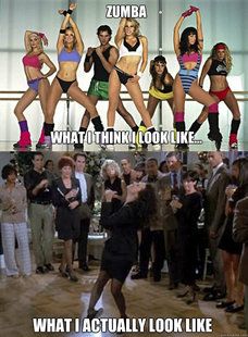 Pretty sure that I look exactly like Elaine while at Zumba. Zumba Memes, Diet Funny, Diet Humor, Diet Motivation Quotes, Have A Laugh, Funny Humor