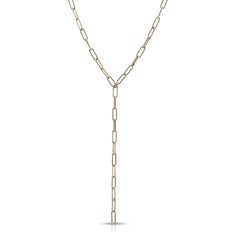 Elongated Link Lariat (Y Necklace) is brass plated 10K GoldChain has a protective coating to prevent from tarnishing.Chain Links measure 3.6mm wide x 10mm longMeasures 23" around the neck with a 9.75" DropLariat Necklaces are Handmade in the USA Gold-tone Lariat Chain Necklace, Gold-tone Lariat Necklace, Adjustable Gold-tone Lariat Chain Necklace, Adjustable Yellow Gold Long Drop Lariat Necklace, Brass Lariat Jewelry With Adjustable Chain, Gold Lariat Brass Chain Necklace, Gold Brass Lariat Chain Necklace, Adjustable Gold-tone Lariat Necklace, Gold-tone Minimalist Lariat Necklace With Adjustable Chain