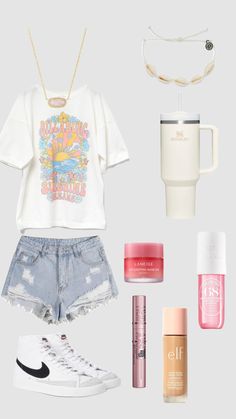 Preppy Outfits For School, Y2k Beach, Simple Outfits For School, Preppy Summer Outfits, Outfit Inspo Summer, Casual Preppy Outfits, Outfit Inspo Casual, Trendy Outfits For Teens, Cute Outfits For School