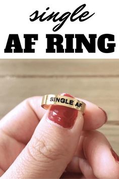 Are you looking for a single af ring? Here is the worlds Best ring for women Best Ring, Single Af, Worlds Best, Rings Cool, Halloween Tees, Ring For Women, Class Ring, For Women, Ring