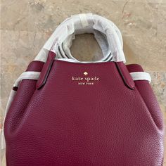 Brand New With Tags Dumpling Bag, Kate Spade Bags, Kate Spade New York, Berry, Kate Spade, Satchel, Bag Lady, Brand New, Tags