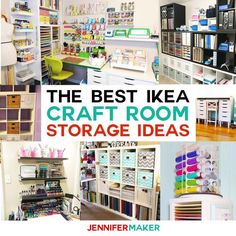 the best ikea craft room storage ideas