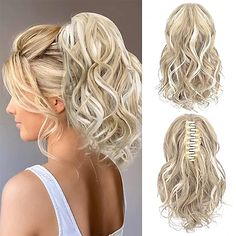 Chignons / Haarknoten Haarknoten Kordelzug Synthetische Haare Haarstück Haar-Verlängerung Glatt Party Freizeitskleidung Party & Abend A1 A2 A3 2023 - € 10.99 Wavy Hair Extensions, Wavy Ponytail, Hair Comb Clips, Hairpieces For Women, Curly Hair Extensions, Clip In Ponytail, Ponytail Hair Extensions, Messy Bun Hairstyles, Ponytail Extension