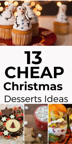 13 cheap christmas desserts that are easy to make and can be made in minutes