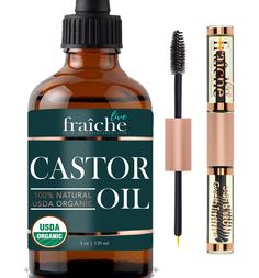 PRICES MAY VARY. SEE A DIFFERENCE in the length, thickness and overall health of your lashes and brows with our castor oil organic cold pressed hair growth serum! Over plucked brows or gaps in lashes? No worries! Grow eyebrows back and get the beautiful thick long lashes you've been wishing for! Our pure castor oil is an all-natural eyelash growth serum and eyebrow hair growth booster, whose regenerative healing properties deeply nourish hair follicles to deliver key vitamins and nutrients to st Eyebrow Hair Growth, Castor Oil For Face, Natural Eyelash Growth, Castor Oil Eyelashes, Pure Castor Oil, Lash Growth Serum, Eyebrow Growth Serum, Eyebrow Serum, Castor Oil For Hair