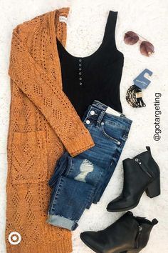 Looks Jeans, Mode Tips, Teenage Outfits, Winter Closet, Spring Clothes, Trendy Fall Outfits, Cooler Look, Church Outfits