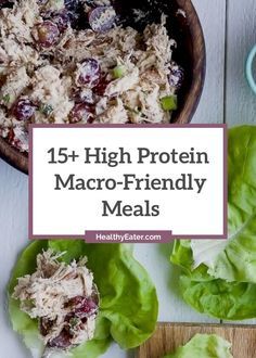 Macros Diet Recipes, High Protein Meals, Keto Healthy, Counting Macros, Protein Dinner