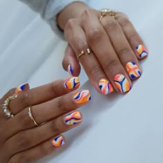 Minimal Nail Art Summer, Wonder Nails, Summer Nails 2023, Summer Nail Colors, Cute Summer Nails, Crazy Nails