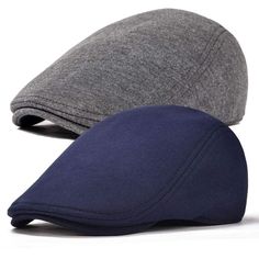 PRICES MAY VARY. Material: 100%cotton, soft and comfortable One size with elastic band closure, soft fit, best fit for head size 7 1/4 ~ 7 1/2, 58-60cm, 22.8-23.6inches Men cotton flat cap ivy gatsby newsboy hat Suitable for season: spring/autumn/winter Occasions: driving, golf, fishing, hiking, camping, traveling, hunting, gardening etc cotton daily wear hat golf cap black cap for men casual hat flat cap Outdoor Hats Men, Cabbie Hat, Newsboy Hat, News Boy Hat, Newsboy Cap, Casual Hat, Flat Cap, Black Cap, 2 Pack