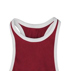 Wine Red Rib Hollow Out Sleeveless Bodycon Dress Casual Red Halter Neck Tank Top, Red Halter Neck Casual Tank Top, Red Bodycon Sleeveless Dress For Summer, Red Stretch Sleeveless Tank Top, Casual Red Stretch Sleeveless Dress, Casual Red Sleeveless Stretch Dress, Casual Sleeveless Bodycon Tops, Red Stretch Sleeveless Mini Dress, Sleeveless Bodycon Tops For Summer