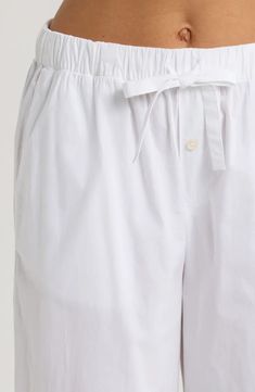 Nordstrom Cotton Pajamas | Nordstrom Cotton Sleepwear With Elastic Waistband For Pajama Party, Cotton Sleepwear With Button Closure, Casual White Button-up Sleepwear, Cotton Button-up Sleepwear For Bedtime, Cotton Pajama Shorts With Pockets For Lounging, Cotton Pajama Shorts With Elastic Waistband For Bedtime, Cotton Button-up Sleepwear For Lounging, Summer Cotton Button-up Pants, Cotton Pajama Shorts With Pockets For Pajama Party